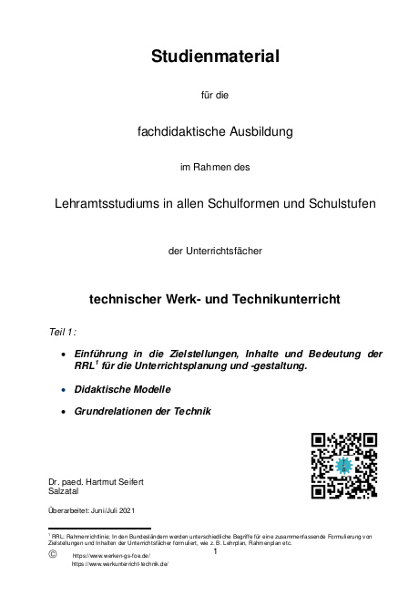 Studienmaterial Teil 1